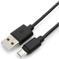 кабель Гарнизон GCC-mUSB2-AMBM-1M Черный