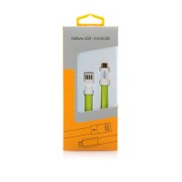 USB кабель Gmini MUS200F Green Зеленый