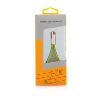 USB кабель Gmini MUS200F-M Green Зеленый