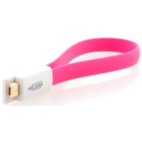 USB кабель Gmini MUS200F-M Pink Розовый
