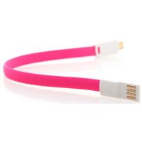 USB кабель Gmini MUS200F-M Pink Розовый