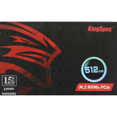 SSD диск KingSpec 512Gb NX-512 Черный, Синий
