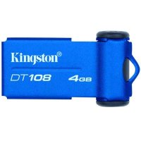 флешка Kingston 4GB USB Flash Drive DT108-4GB