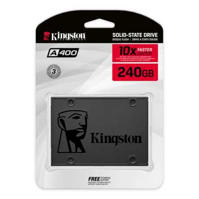 SSD диск Kingston A400 240Gb SA400S37/240GIN Серый