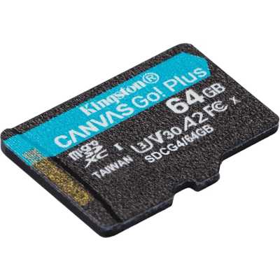 карта памяти Kingston Canvas Go! Plus 64GB SDCG4/64GBSP