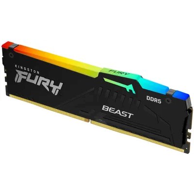 оперативная память Kingston Fury Beast Black RGB XMP KF564C32BBA-32