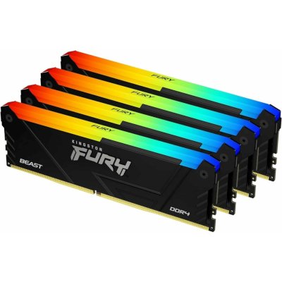 оперативная память Kingston Fury Beast RGB KF432C16BB2AK4/128