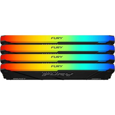 оперативная память Kingston Fury Beast RGB KF436C18BB2AK4/128