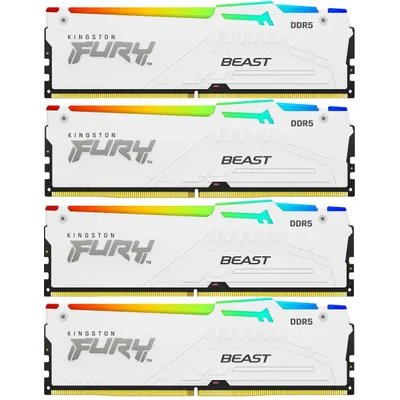 оперативная память Kingston Fury Beast White RGB XMP KF556C40BWAK4-64