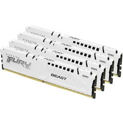 оперативная память Kingston Fury Beast White XMP KF560C40BWK4-64