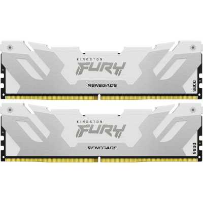 оперативная память Kingston Fury Renegade Silver/White KF580C38RWK2-48