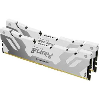 оперативная память Kingston Fury Renegade Silver/White XMP KF572C38RWK2-32