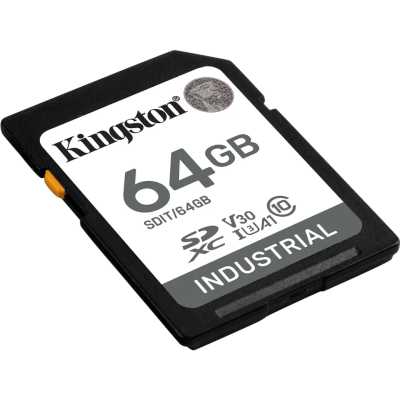 карта памяти Kingston Industrial 64GB SDIT/64GB