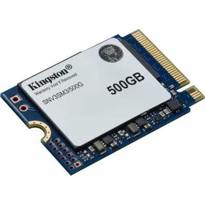 SSD диск Kingston NV3 500Gb SNV3SM3/500G Бело-синий