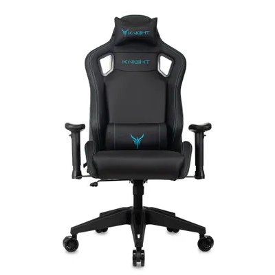 игровое кресло Бюрократ Knight Outrid Smile Black черный