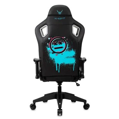 игровое кресло Бюрократ Knight Outrid Smile Black черный