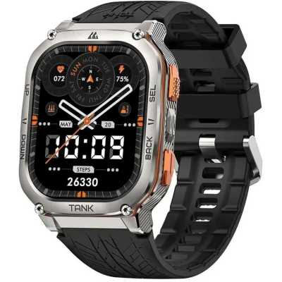 смарт часы Kospet Tank M3 Ultra 47mm Black-Silver