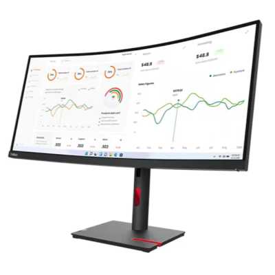 монитор Lenovo ThinkVision T34w-30 63D4GAT1UK Черный