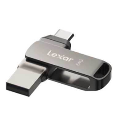 флешка Lexar 64GB LJDD400064G-BNQNG Серый