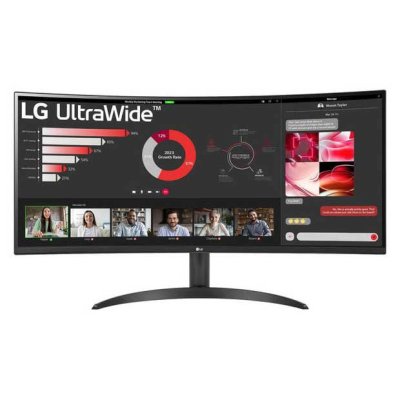 монитор LG UltraWide 34WR50QC-B Черный