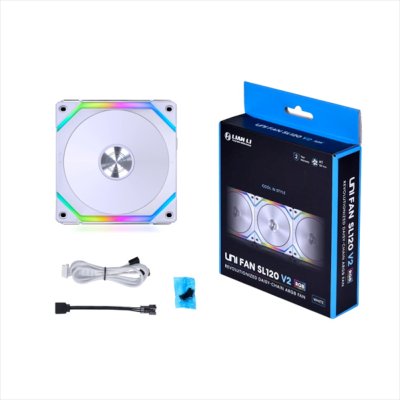 кулер Lian Li Uni Fan SL V2 120 White