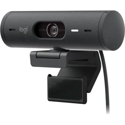 веб-камера Logitech Brio 500 960-001422 черный