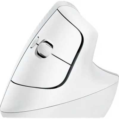 мышь Logitech Lift Vertical Pale Grey Белый-серый