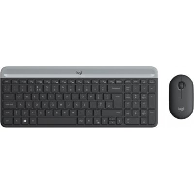 клавиатура Logitech MK470 920-009180 Графитовый, светло-серый