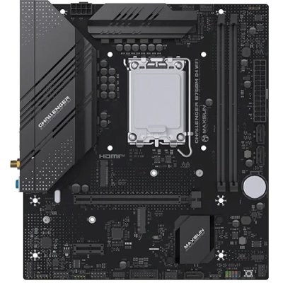 материнская плата Maxsun Challenger B760M D4 WiFi Черный