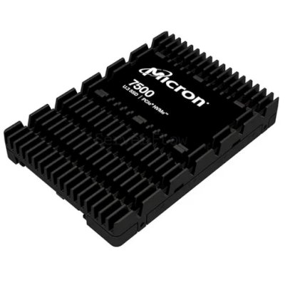 SSD диск Micron 7500 Max 6.4Tb MTFDKCC6T4TGQ Черный