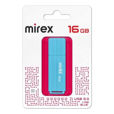флешка Mirex 16GB 13600-FM3LBU16 Синий