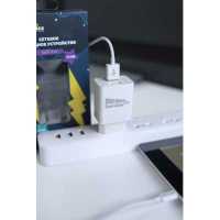 сетевое зарядное устройство More choice NC24i White Белый