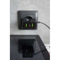 сетевое зарядное устройство More choice NC48i Black NC48i Black