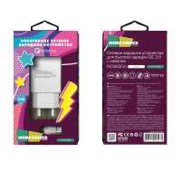сетевое зарядное устройство More choice NC52QCm White Белый