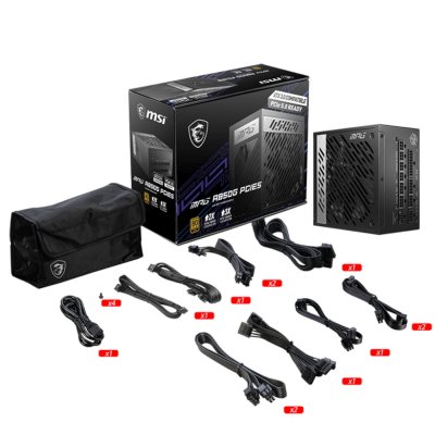 блок питания MSI 850W MPG A850G Черный