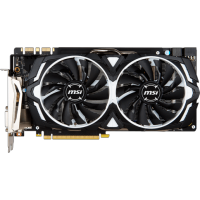 видеокарта MSI GeForce GTX 1080 Armor 8G OC