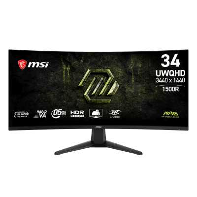монитор MSI MAG 346CQDF E20 Черный