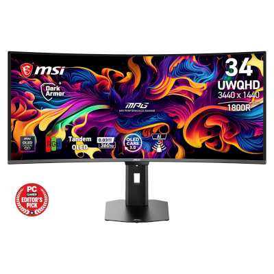 монитор MSI MPG 341CQR QD-OLED X36 Черный