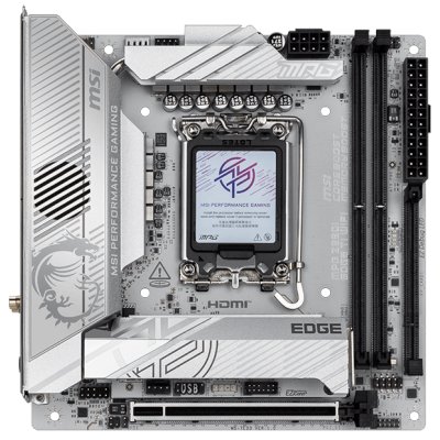 материнская плата MSI MPG Z890I Edge Ti WiFi Белый