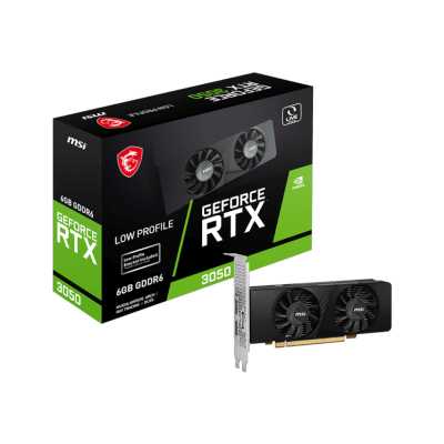 видеокарта MSI nVidia GeForce RTX 3050 LP 6G