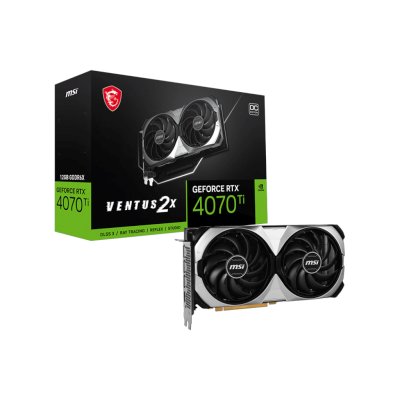 видеокарта MSI nVidia GeForce RTX 4070 Ti Ventus 2X 12G OC