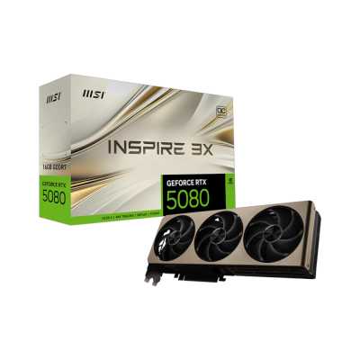 видеокарта MSI nVidia GeForce RTX 5080 16G Inspire 3X OC