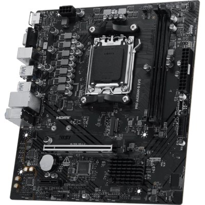 материнская плата MSI Pro A620AM-B Evo Черный