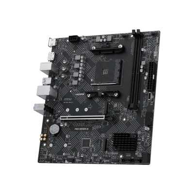 материнская плата MSI Pro B550M-B Черный
