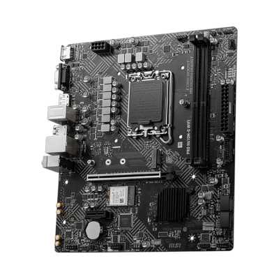 материнская плата MSI Pro H610M-G WiFi Черный