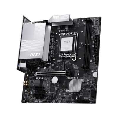 материнская плата MSI Pro H810M-B Черный