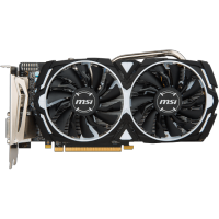 видеокарта MSI RX 570 Armor 4G OC