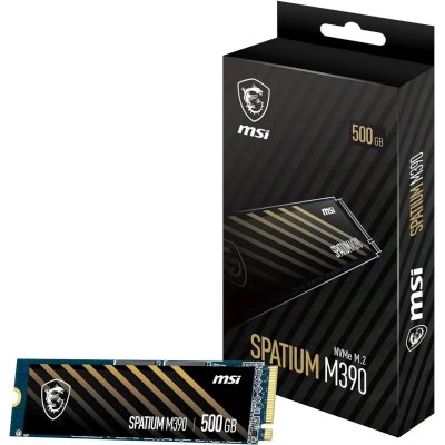 SSD диск MSI SPATIUM M390 500Gb S78-440K060-P83 Синий