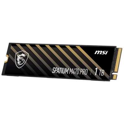 SSD диск MSI SPATIUM M470 Pro 1Tb S78-440L0J0-P83 Черный