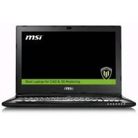 ноутбук MSI WS60 6QI-012 Черный